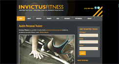 Desktop Screenshot of invictusfit.com